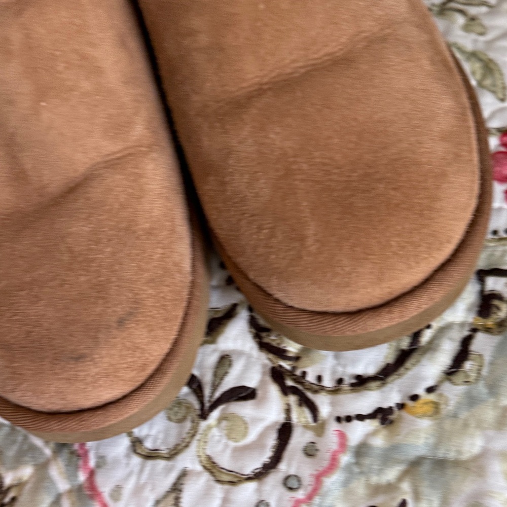 UGG Chestnut Suede Boots - Picture 2 of 4
